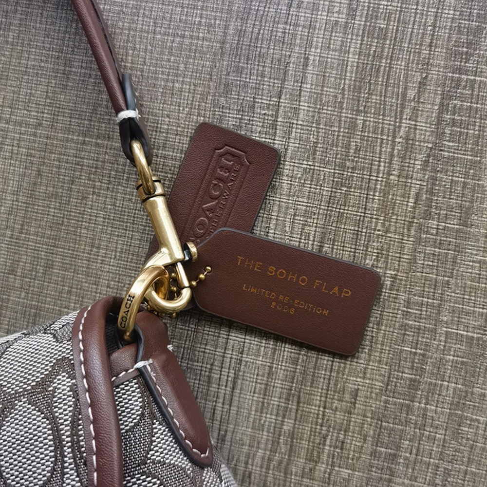 Coach The Soho Flap Women's Shoulder Bag - Picture 6 of 7